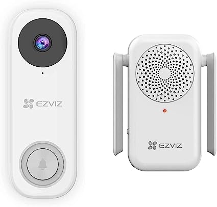 EZVIZ Video Doorbell Camera Existing Wiring Required