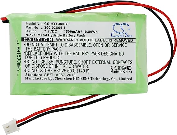 XUNNENG Replacement Battery for ADT Lynx Alarm Security Panel
